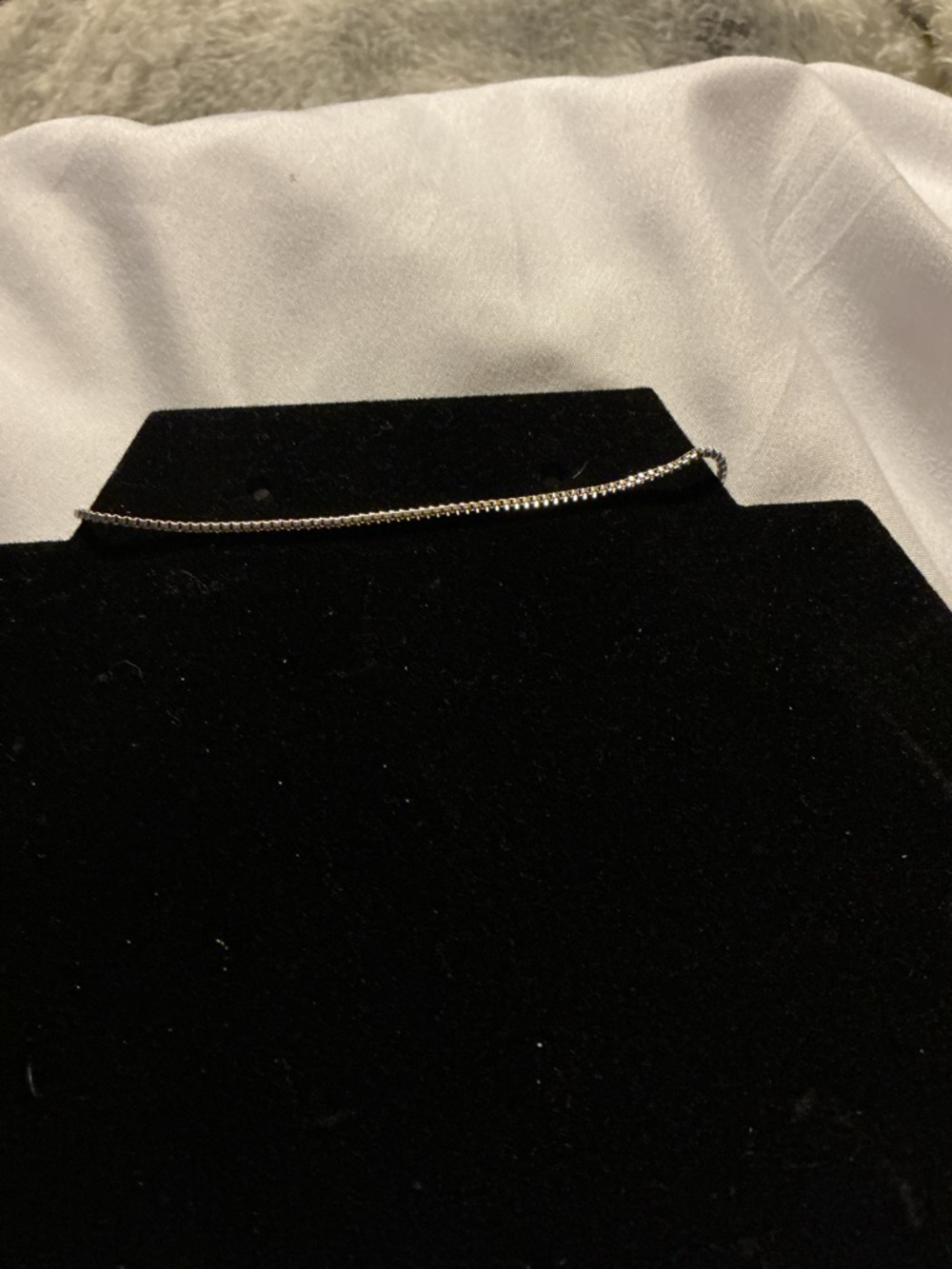 Silver Bead Chain Bracelet Simple Everyday